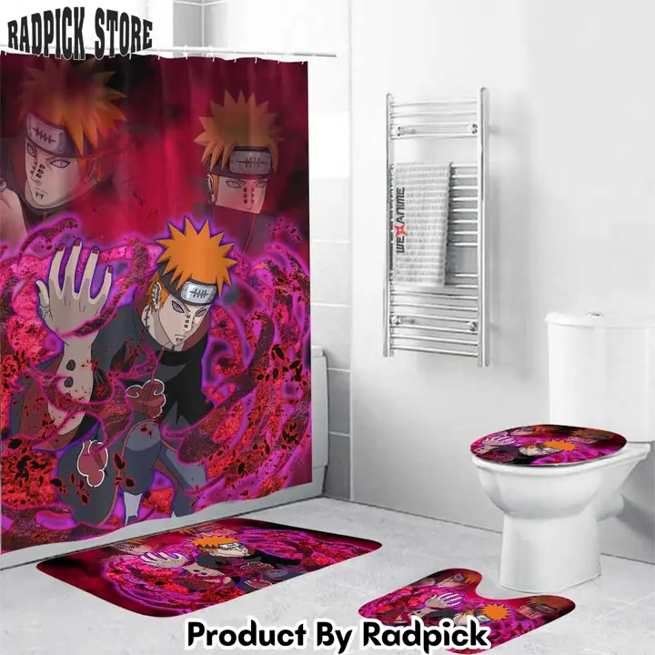Pain combo bathroom set anime decor idea   rp0205398